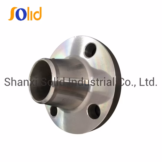 Profesional al por mayor OEM BS, ANSI, JIS, DIN 304L Acero inoxidable Acero al carbono A105 Cuello de soldadura forjado 150 lb Bridas forjadas roscadas Precio de fábrica